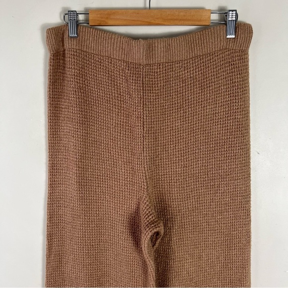 Happily Grey Women’s Brown High Rise Wide Leg Knit Pants Size XL Soft Stretchy - Picture 9 of 12